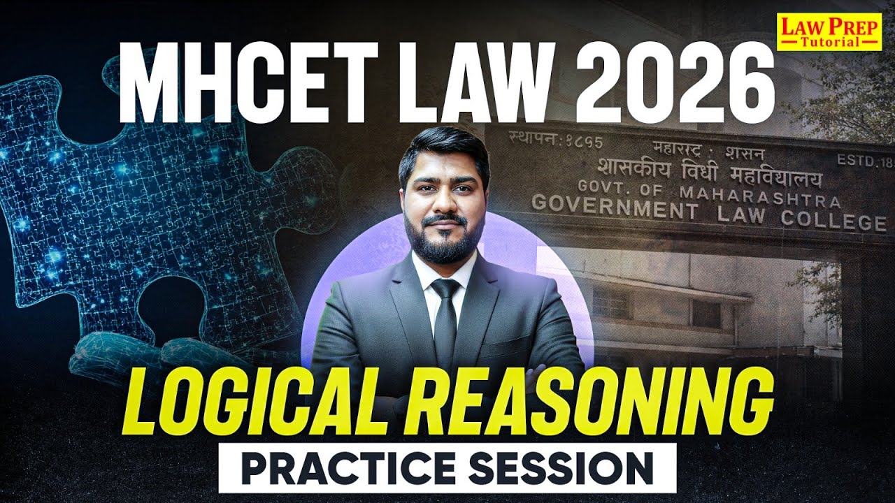 MHCET Law 2026 Analytical Reasoning 🧠 Puzzles, Seating Arrangement & Coding