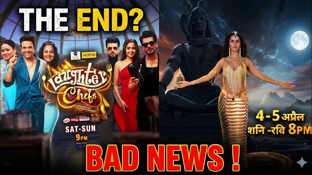Bad news on Colors TV 2 shows! Naagin 7 & laughter chefs 3 TRP decrease | New entry |