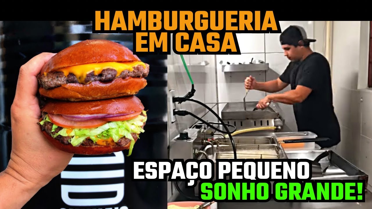COMO FUNCIONA O DELIVERY DA MINHA HAMBURGUERIA EM CASA!