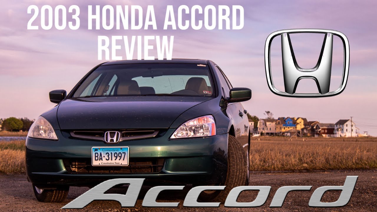 2003 Honda Accord EX 3.0L V6 Review - The BEST Accord Honda Ever Produced?