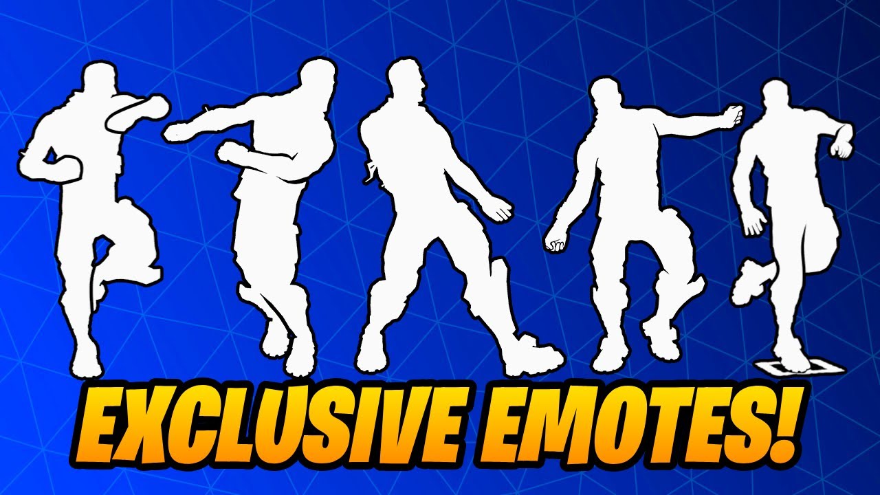 Showcasing EVERY Exclusive Emote in Fortnite History (Rare, Limited-Time, Collab & More!)