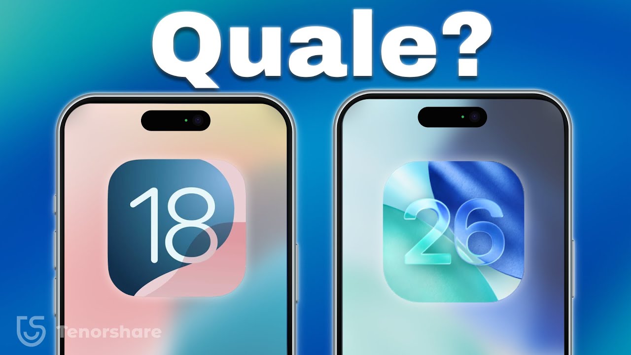 iOS 26 vs iOS 18.7? Qual &egrave; l'aggiornamento migliore per iPhone? Quale dovresti installare?