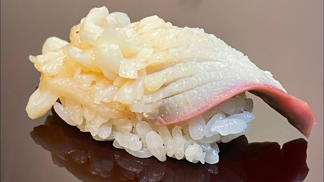 北寄貝（ホッキ貝）のさばき方・下処理・元寿司学校講師解説・築地すしOmakase・how to filet surf clam (hokkigai)