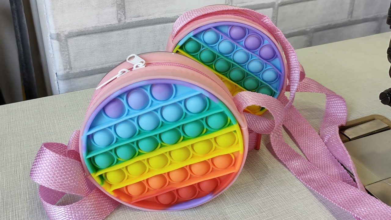 Como fazer bolsa usando pop It , super fácil e vendável  #popit #handbag