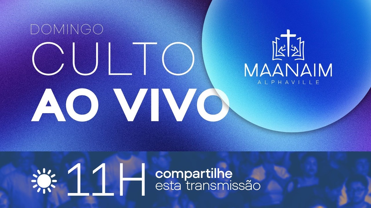 Culto | 08/03/26 - 11h00 | Pr. Junior Malveira | Série Cultura Maanaim - EP05 - Evangelhismo