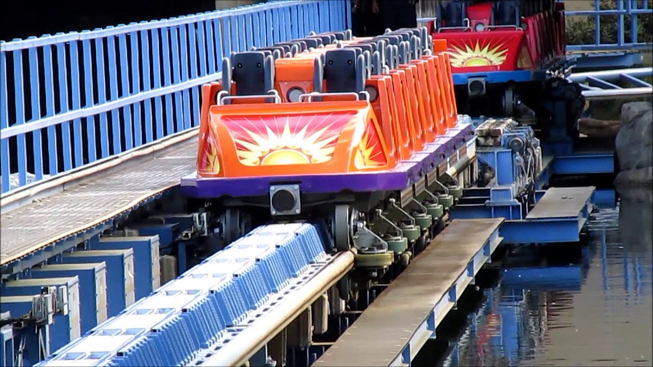 California Screamin' ride reset and rollback - Disney California Adventure Park