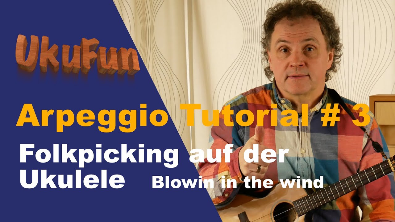 Blowin in the wind - Bob Dylan - Ukulele Folkpicking