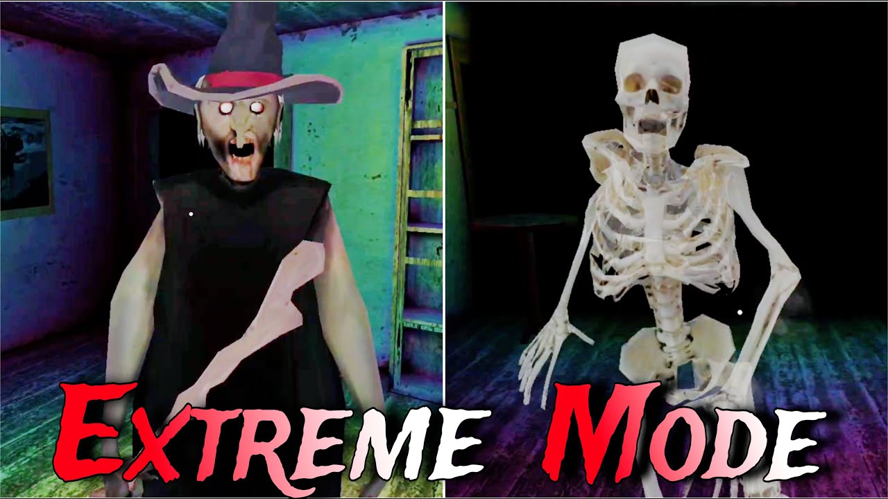 Granny Version 1.8.6 Halloween Mode Car Escape In Extreme Mode