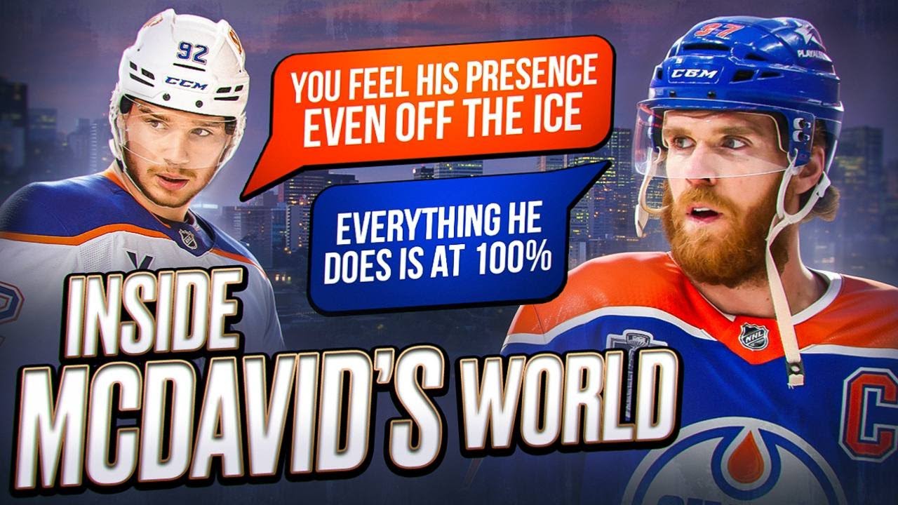 McDavid's INSANE Mentality - Podkolzin Exclusive Interview. Part 2