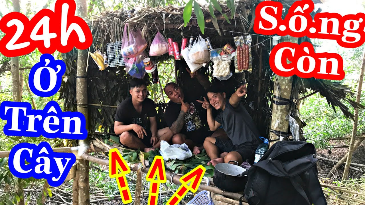 TXTV - Thánh Xàm thử thách S.ố.ng Còn 24h Ở Ngôi Nhà Trên Cây | Survive