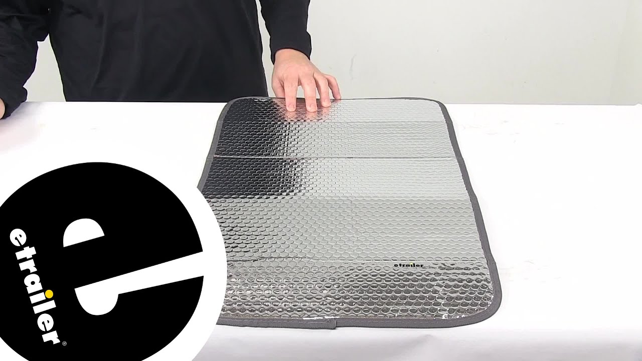 etrailer | Reflective RV Door Window Shade Spec Review