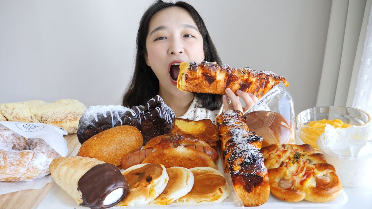 파리바게트 빵 먹방 _ 빵순이 모여라 얍🍞🎉 :D