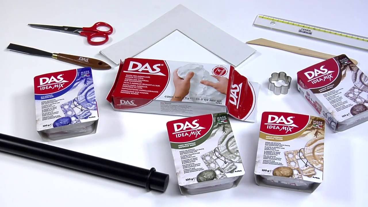 Tutorial DAS Idea Mix – Rama ornamentală din pastă de modelaj 🎨🖌️