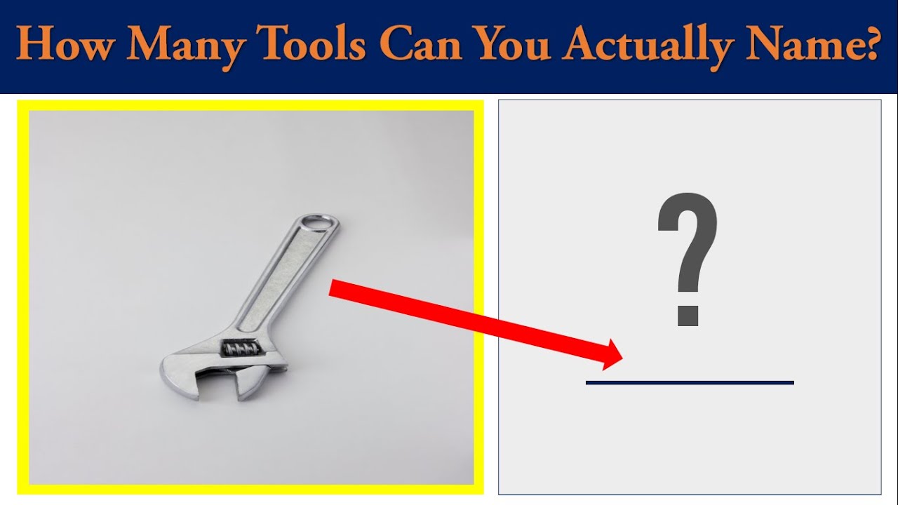Hand Tools Vocabulary Quiz For Beginner