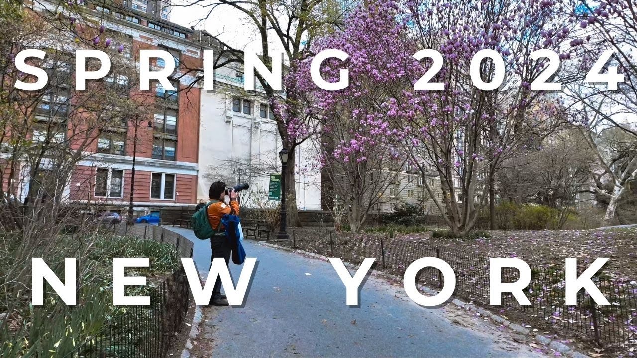[4K] New York City Midtown Manhattan, Central Park Walking Tour
