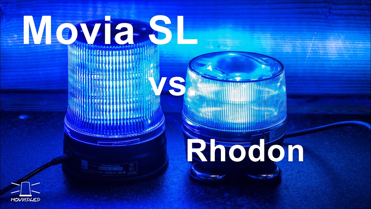 Hänsch Movia SL vs  Standby Rhodon LED Blaulicht