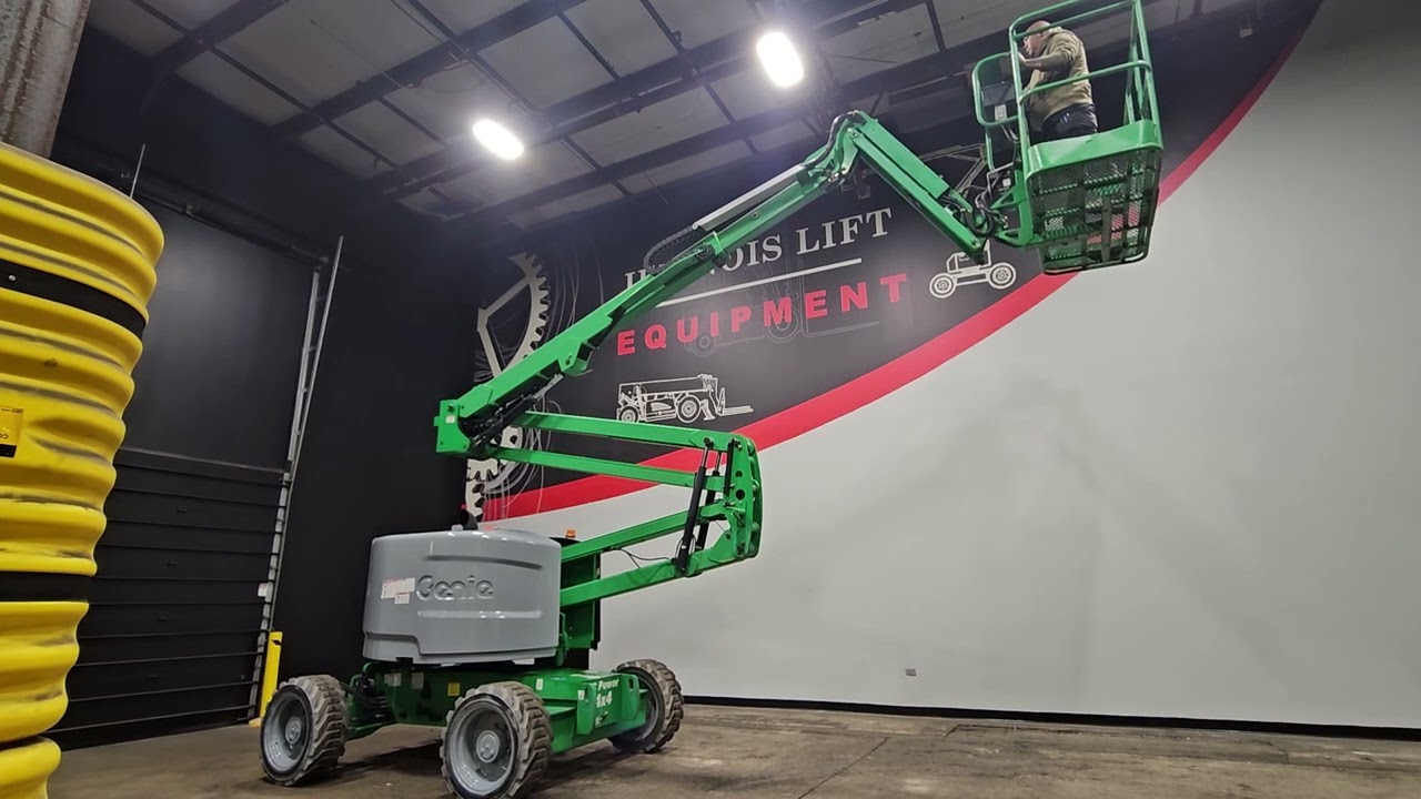 2015 GENIE Z45/25J 500 LBS PNEUMATIC DUAL FUEL BOOM LIFT STK 15141