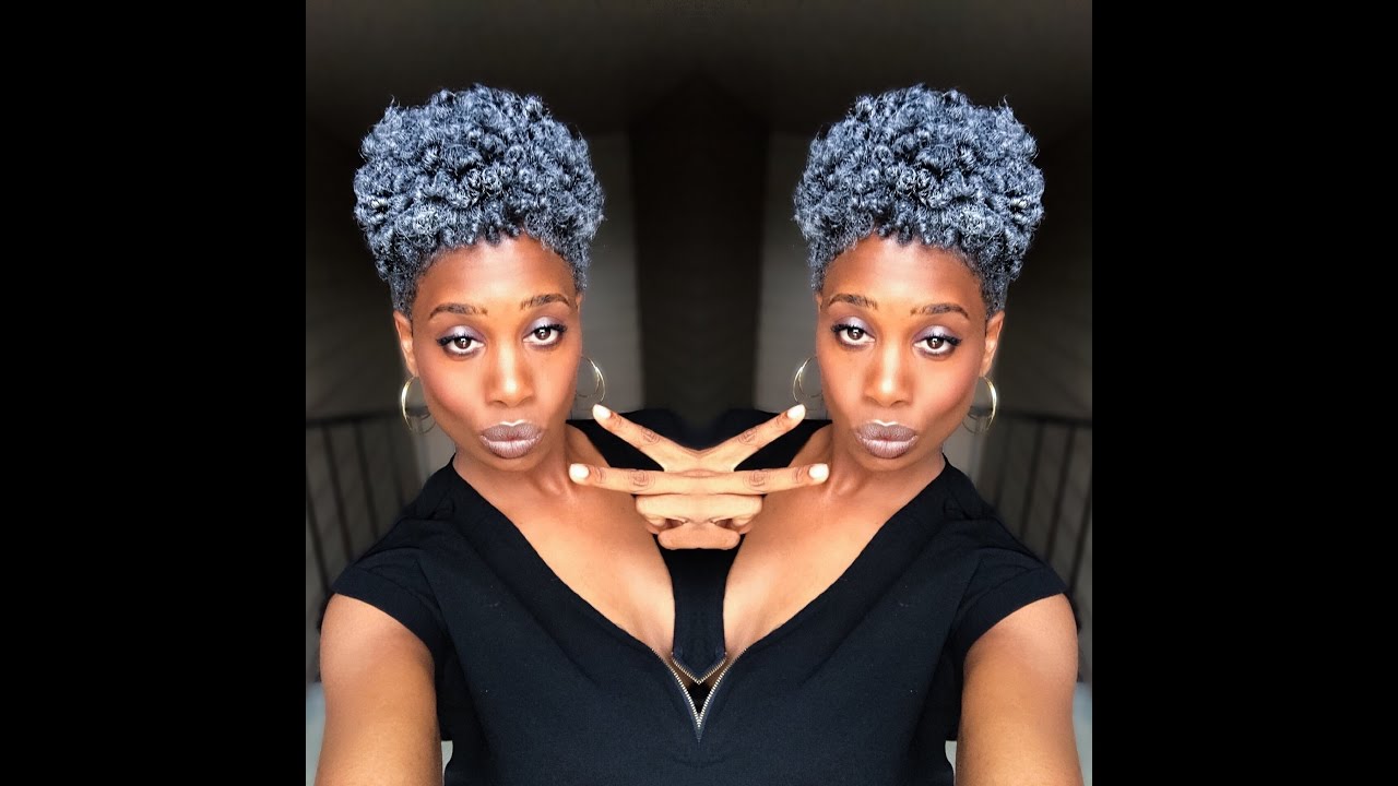 How To Get Grey Hair without using Bleach | MissKenK