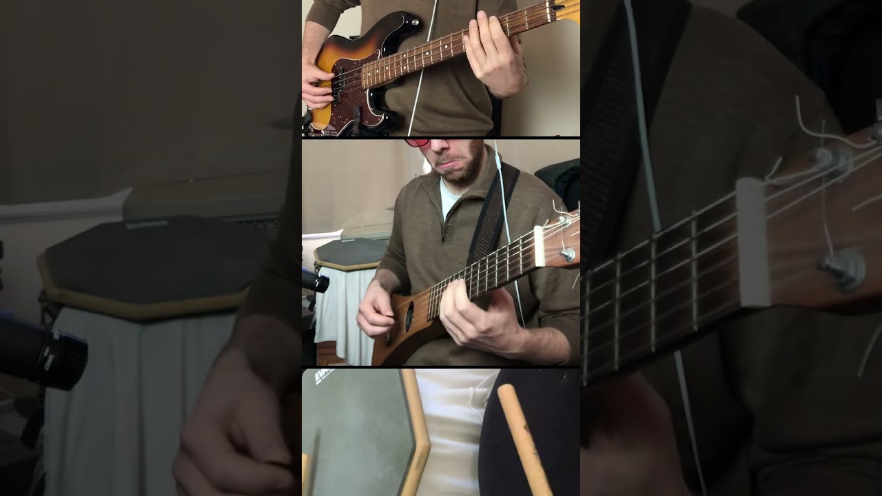 Vulfpeck - Miracle - (Guitar/Bass/Drums) #shorts