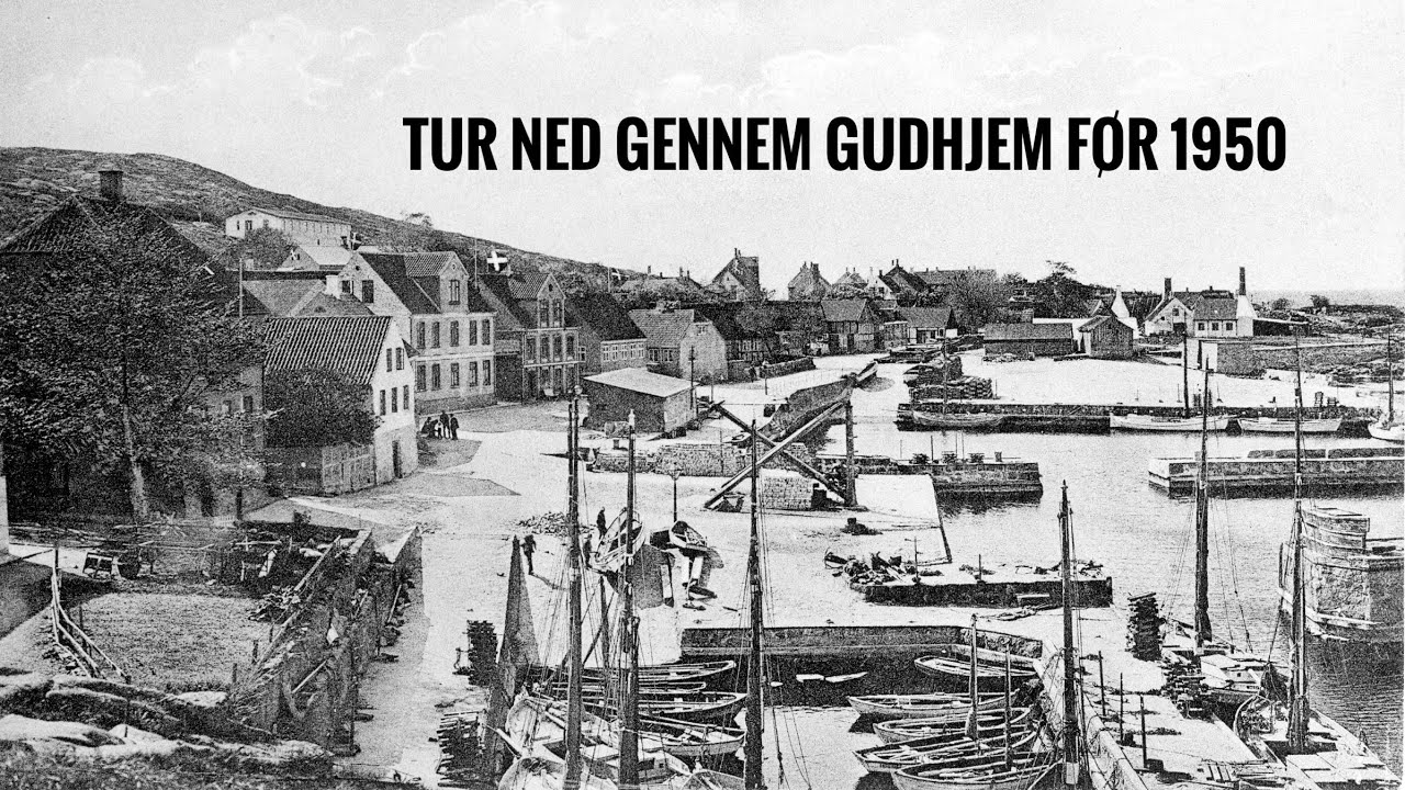 Tur ned gennem Gudhjem før 1950
