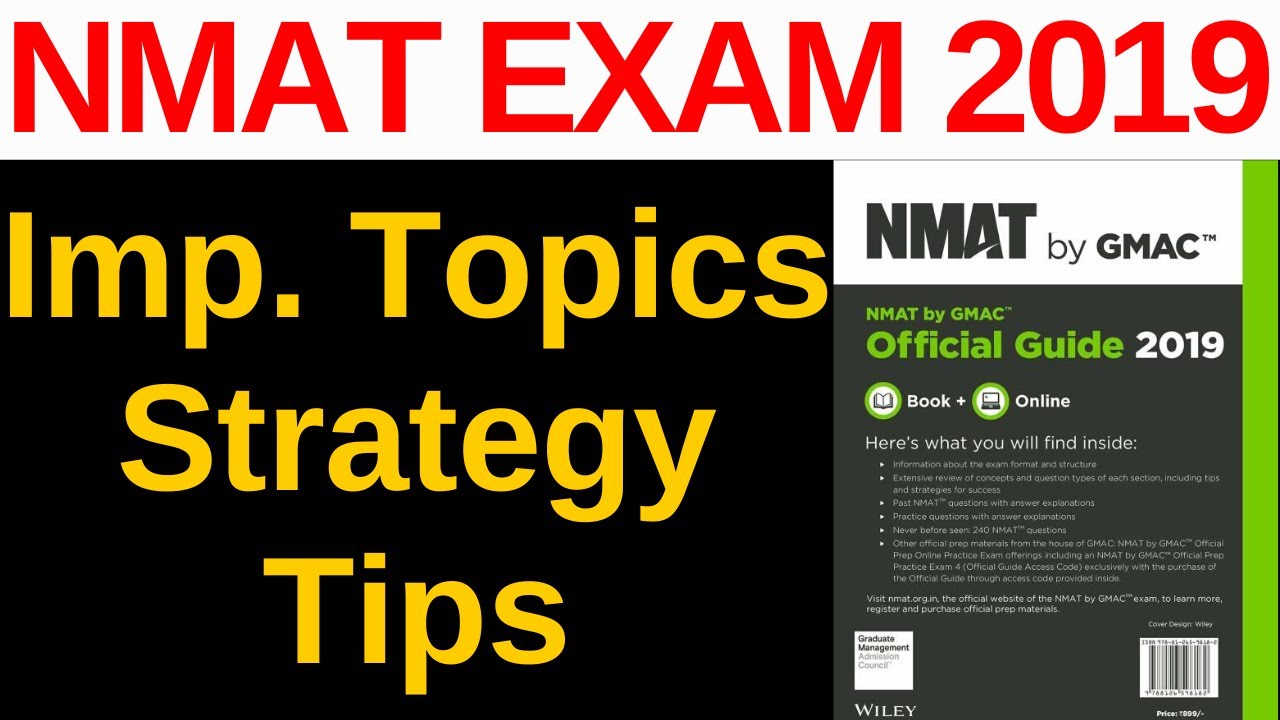 NMAT Exam Window 5 - Score Booster Video [Strategy, Tips, Important Topics]
