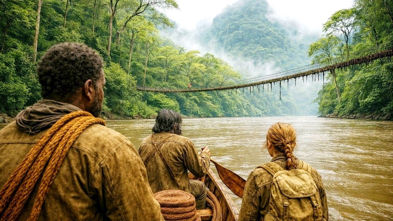 عصابة بتدخل تطهر نهر مهجور، من غير ما يعرفوا إنه بيت أخطر وحش مائي 