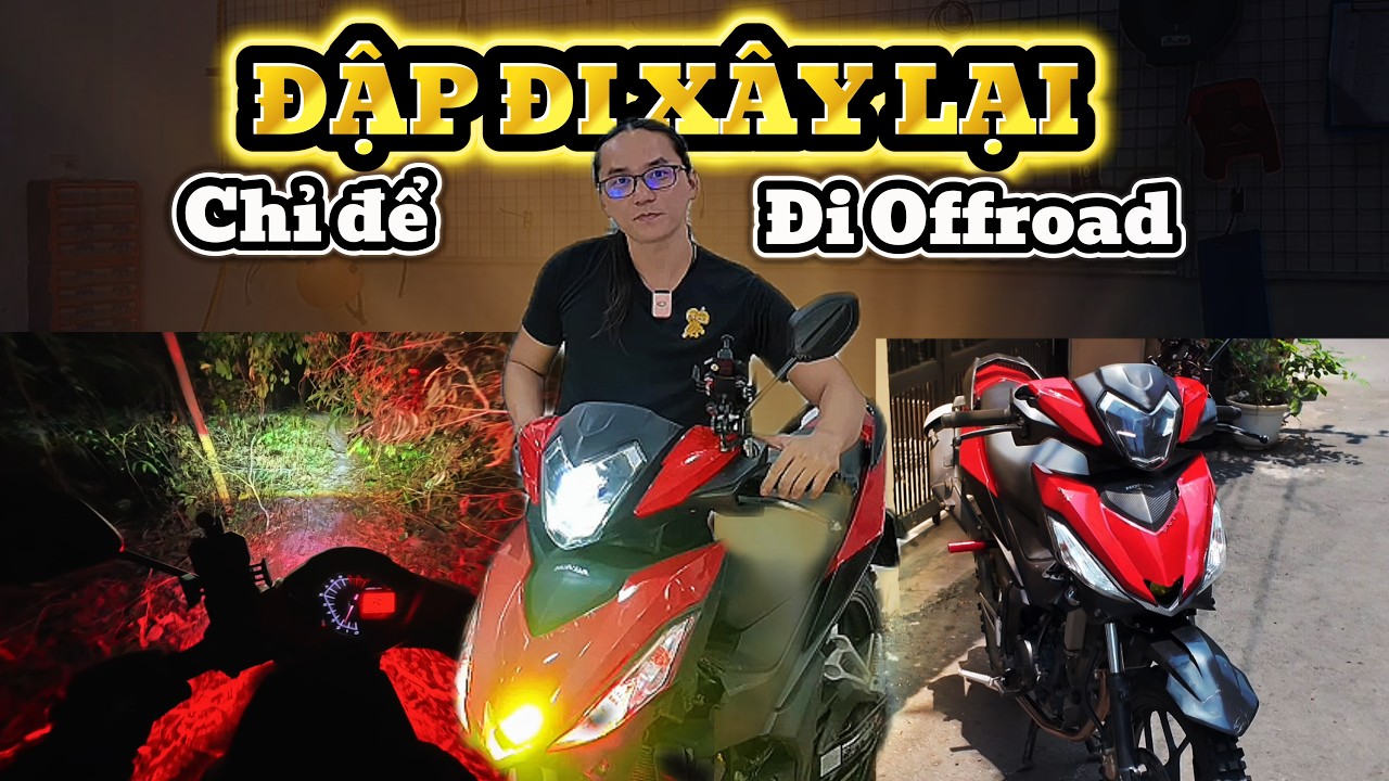 ĐẬP ĐI X&Acirc;Y LẠI Winner V1 CHỈ ĐỂ ĐI OFFROAD !!! - Xe &Ocirc;m Workshop