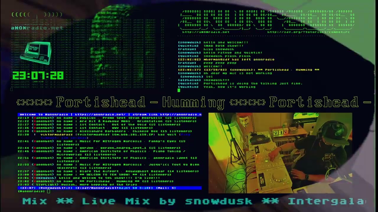 Intergalactic Wasabi Mix - Live Mix by snowdusk - Episode 1180 - aNONradio.net - 2025/11/09