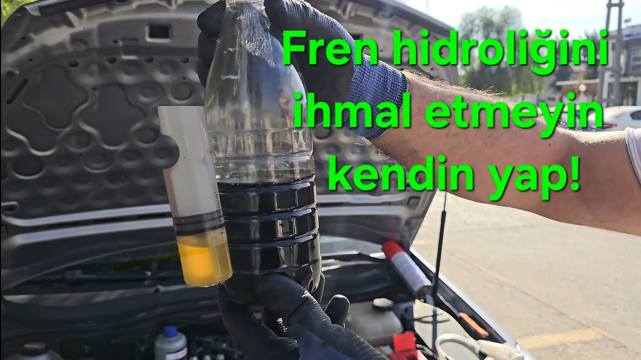 fren hidroliği değişimi ,kendin yap.