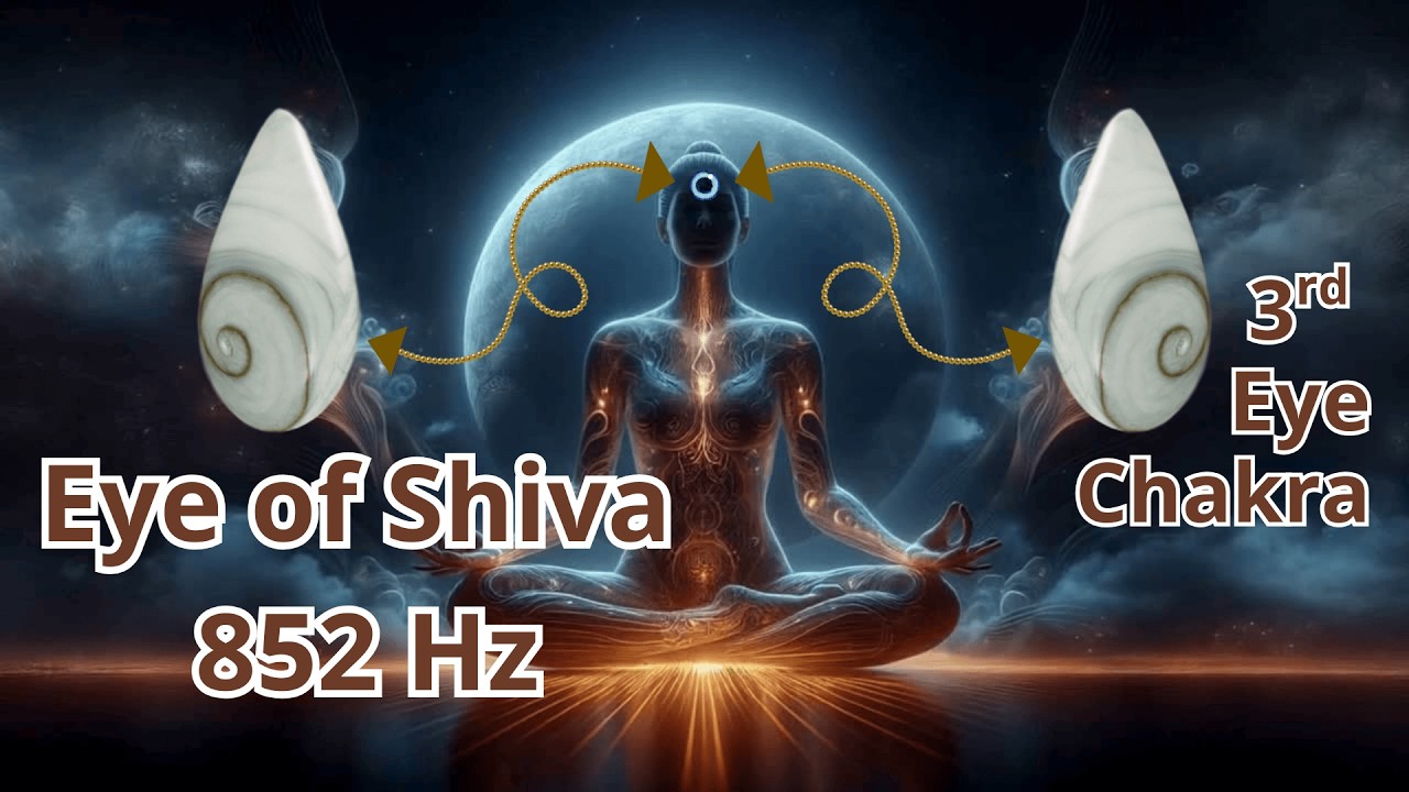 Third Eye Opening (852 Hz) 👁️ | Eye of Shiva Divine Protection Sound Bath (No Ads)