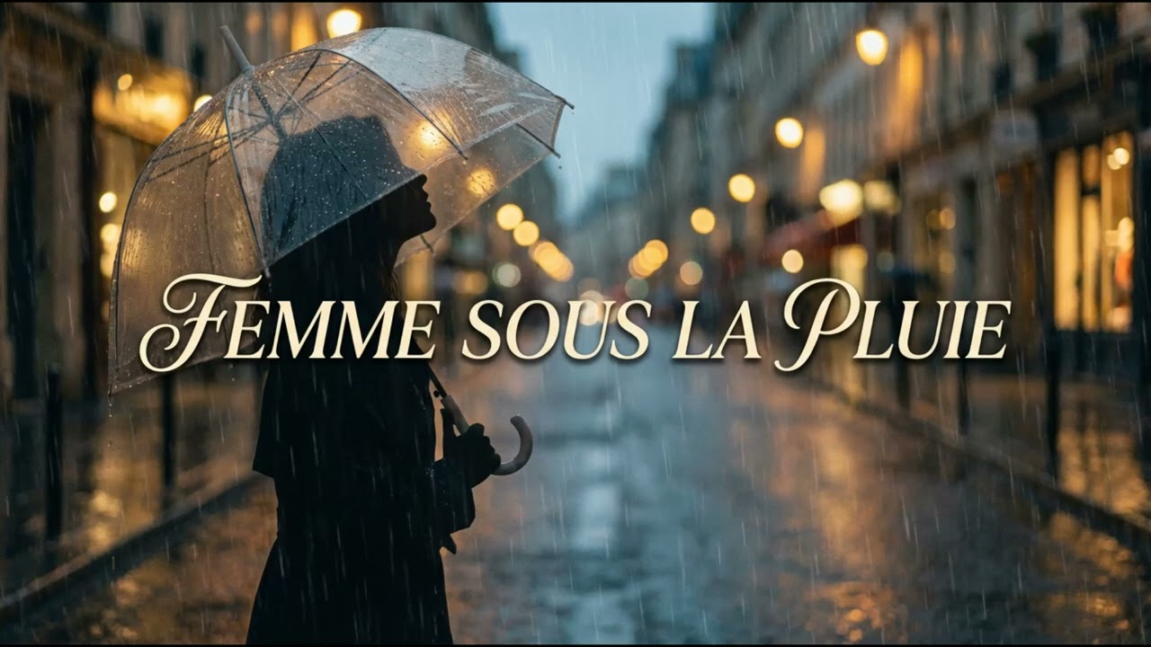 Femme Sous La Pluie