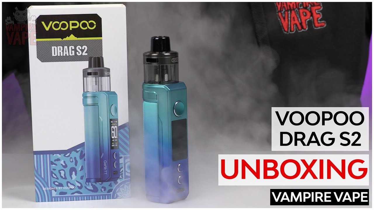 Распаковка VOOPOO DRAG S2