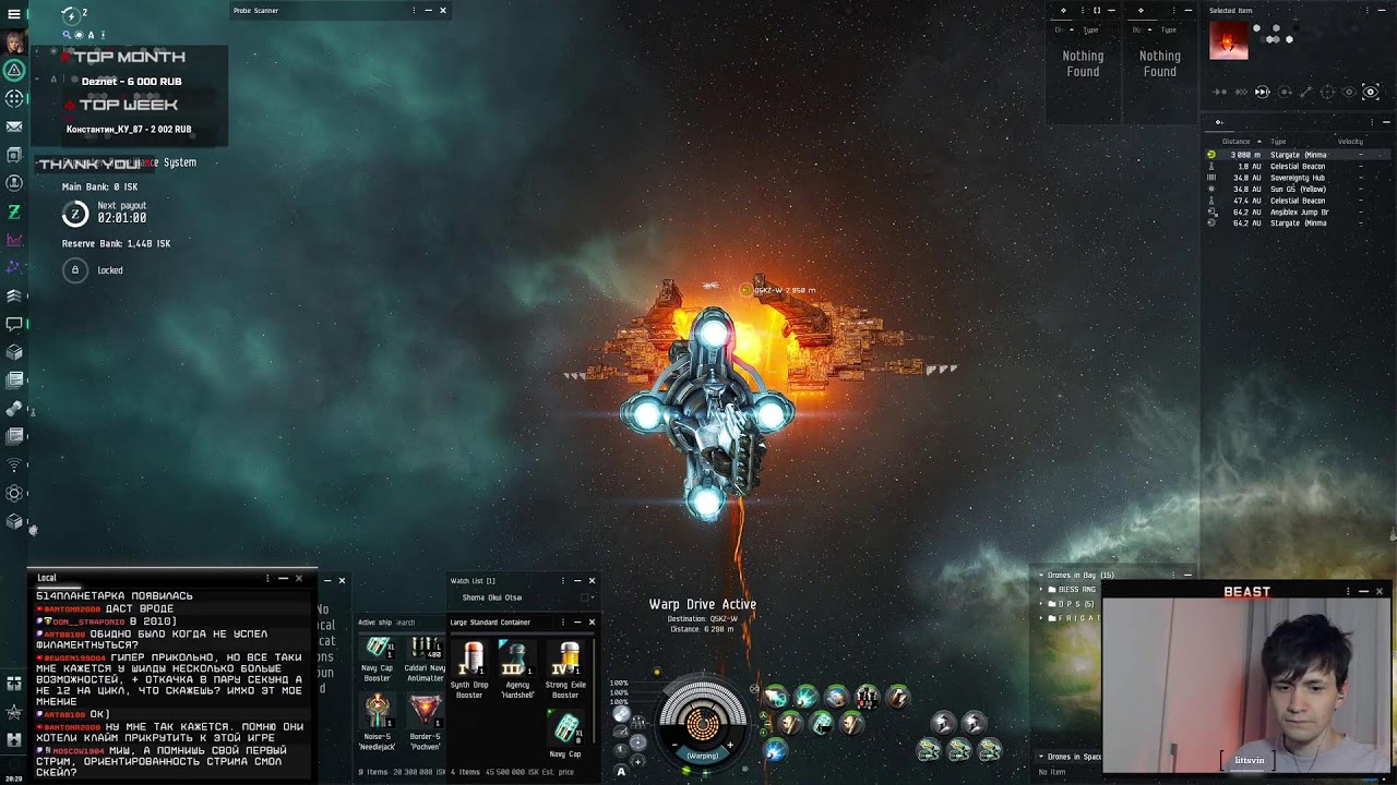 самый СБАЛАНСИРОВАННЫЙ БШ в EvE Online