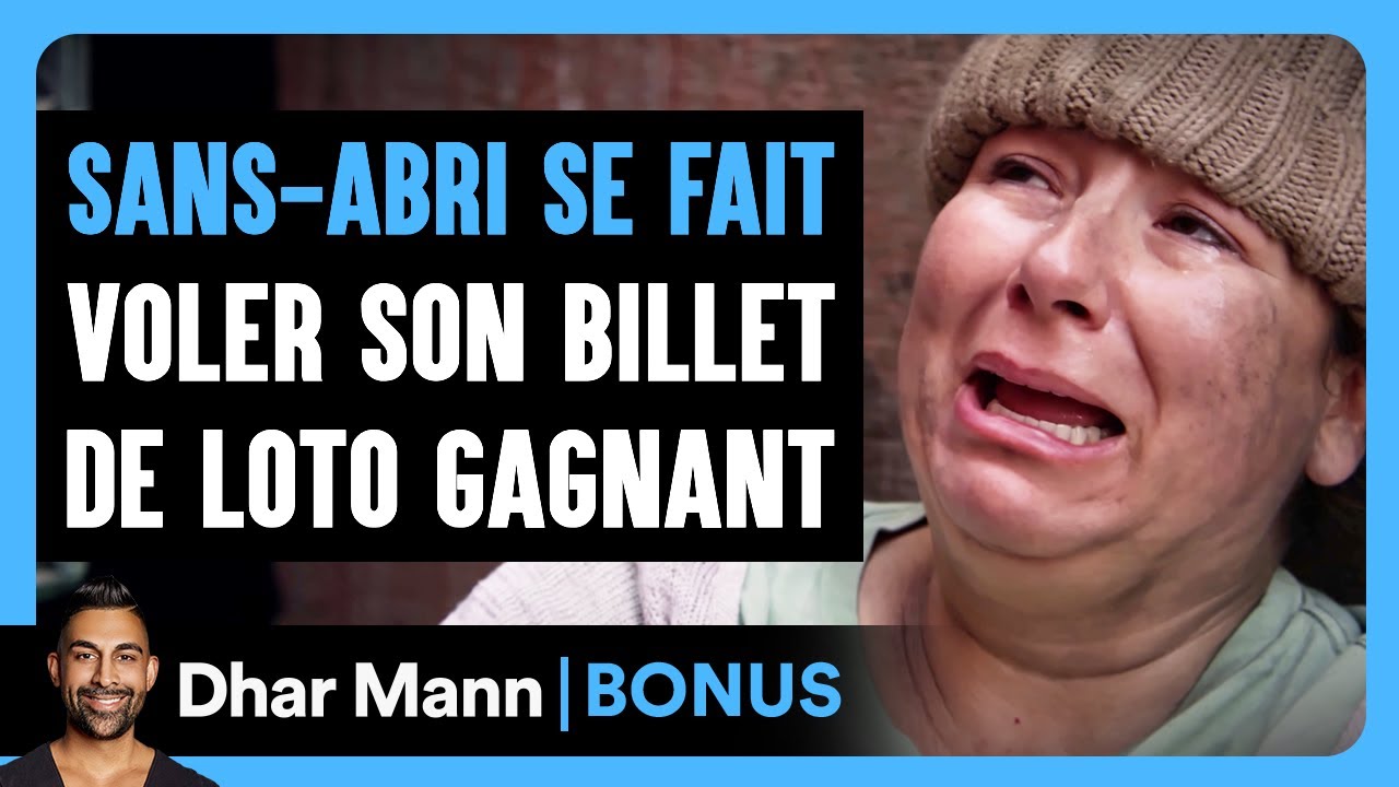 Une Sans-Abri Se Fait Voler Son Billet De Loto Gagnant | Dhar Mann Studios