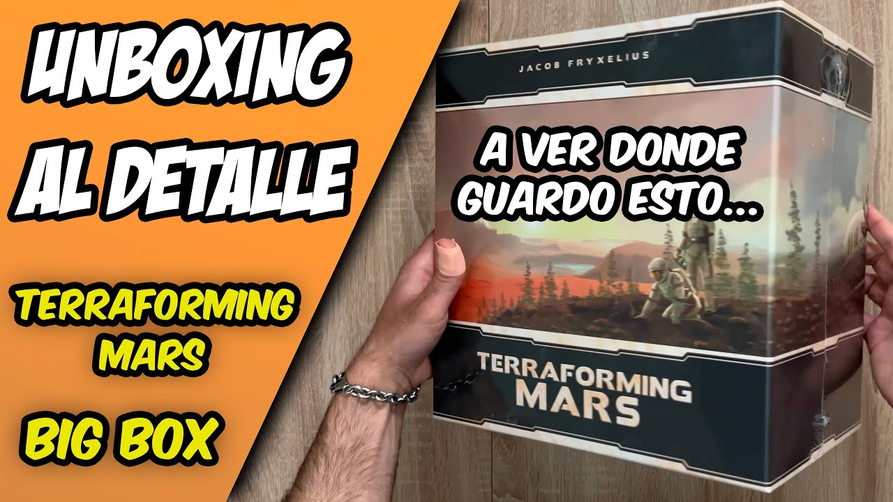 🚀UNBOXING AL DETALLE - TERRAFORMING MARS BIG BOX🚀 | Juegos de Mesa