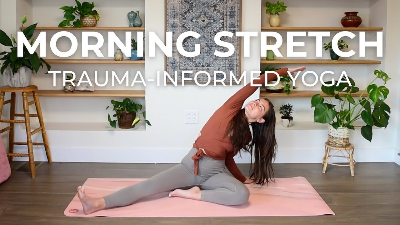 12-Minute Trauma-Informed Morning Yoga | Gentle Full-Body Flow to Ground and Regulate