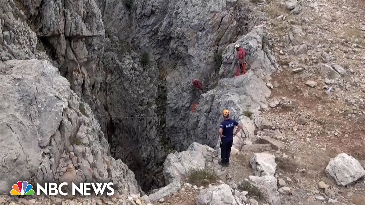 Rescue efforts underway in Turkey to retrieve American caver