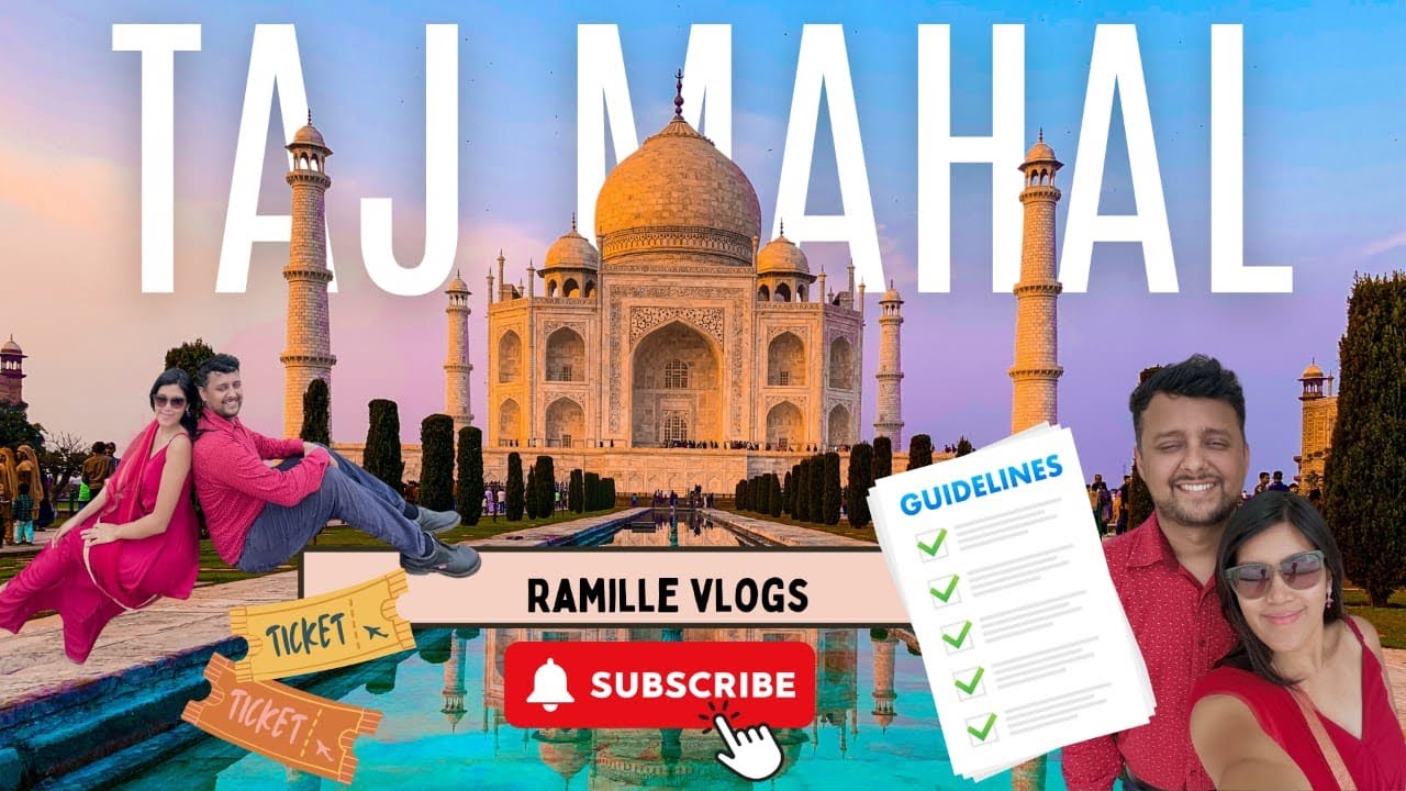 Taj mahal tour for first timers 🕌❤️