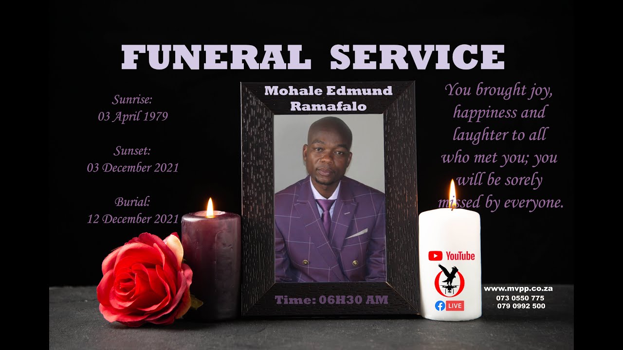 In loving memory of the late Ramafalo Mohale Edmund