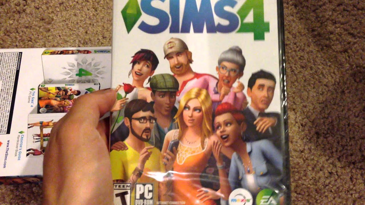 The Sims 4 Premium Edition unboxing