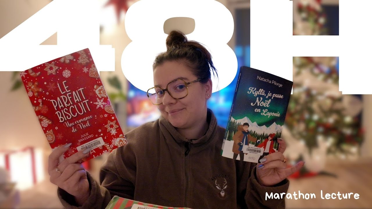Reading Vlog : 48H Marathon Lecture de Noël 🎄📚
