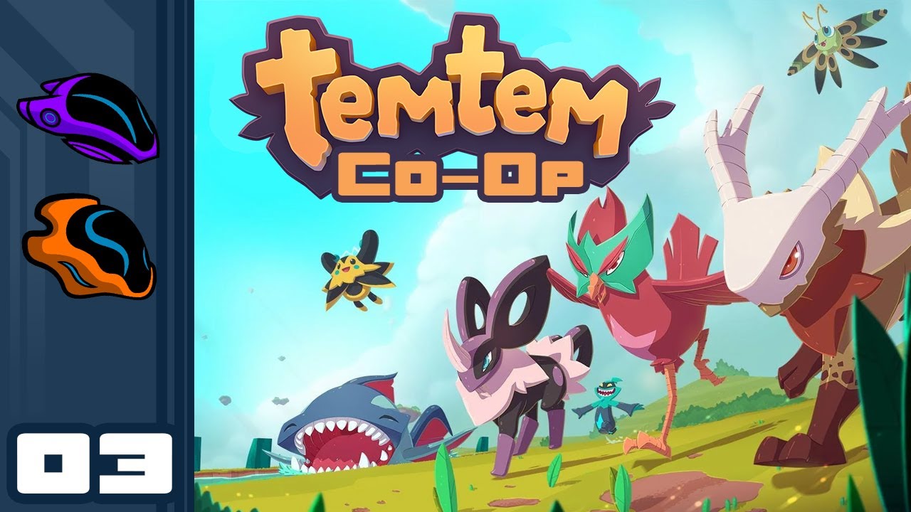 Let's Play Temtem [Co-Op] - PC Gameplay Part 3 - Glorious Cooperation!