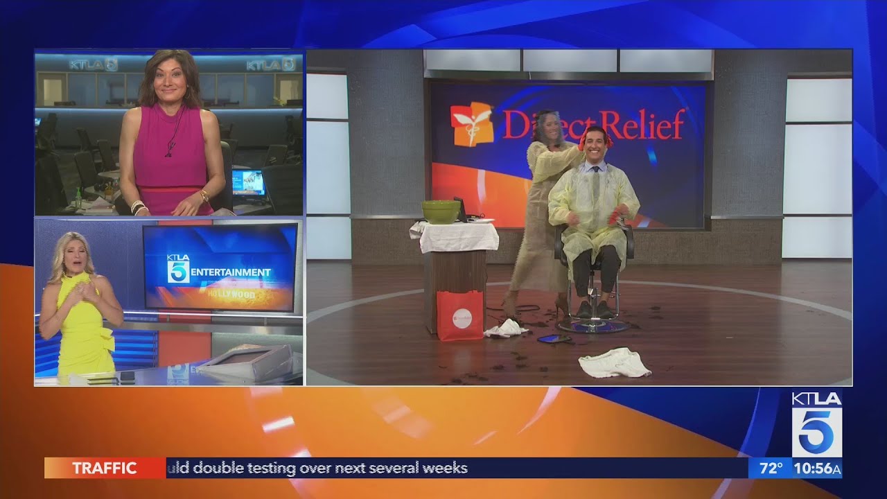Mark Mester buzzes his hair for charity, helps raise $140,000 for Direct Relief (part 3)