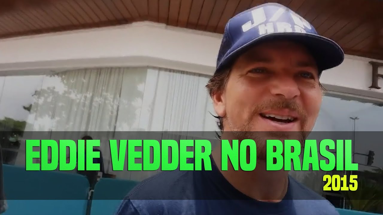 Eddie Vedder no Brasil em 2015, Pearl Jam Cover Ribeirão estava lá!