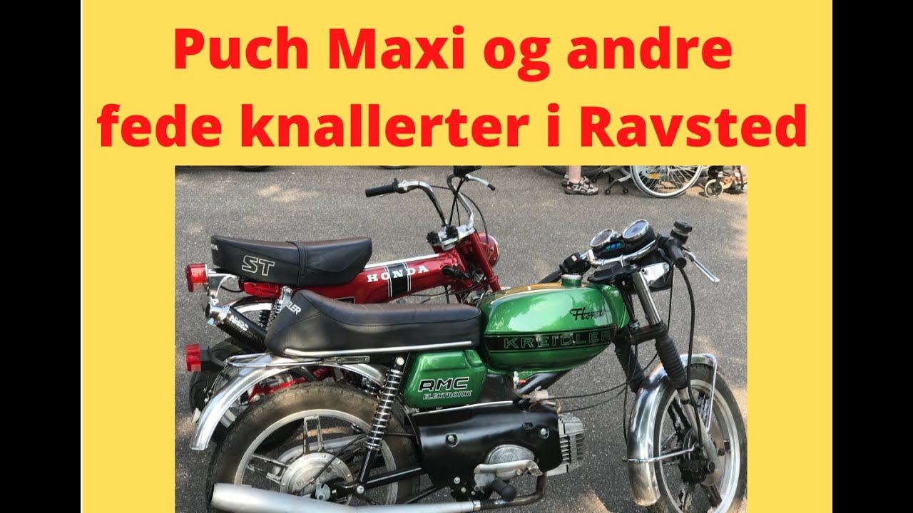 Puch Maxi og andre fede knallerter i Ravsted