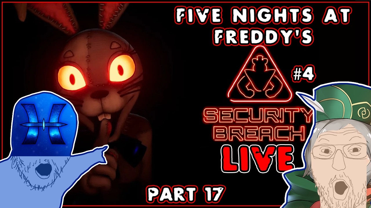 🔴 FREDDY IS FULLY UPGRADED?! ITS TIME TO FALL MONTY! | Fnaf Security Breach With Peak & Red (Ep17)