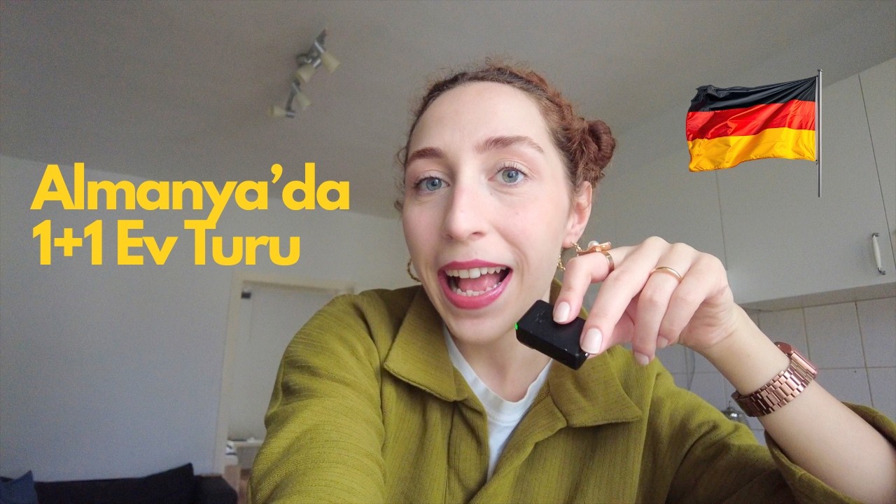 Almanya'da Eşyalı 1+1 Ev Turu