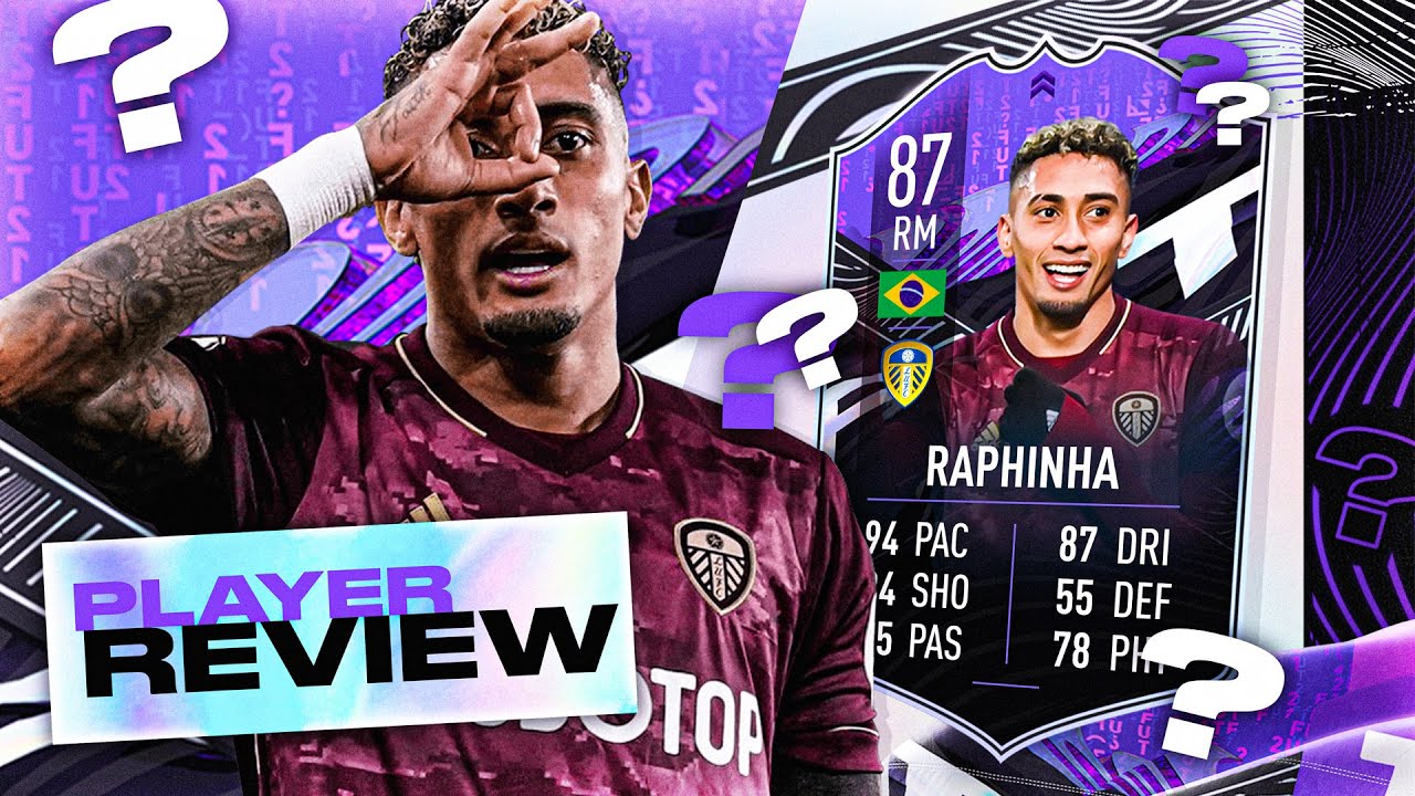 87 WHAT IF RAPHINHA PLAYER REVIEW | FIFA 21 Ultimate Team