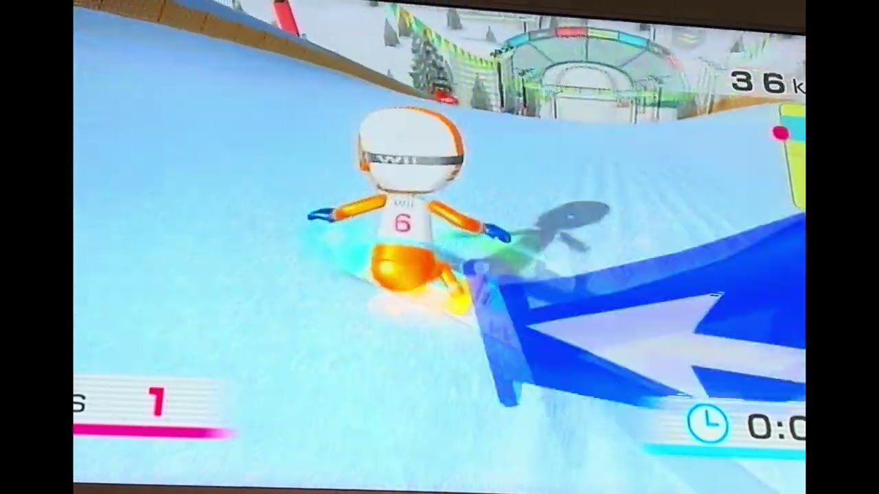 Snowboard Slalom