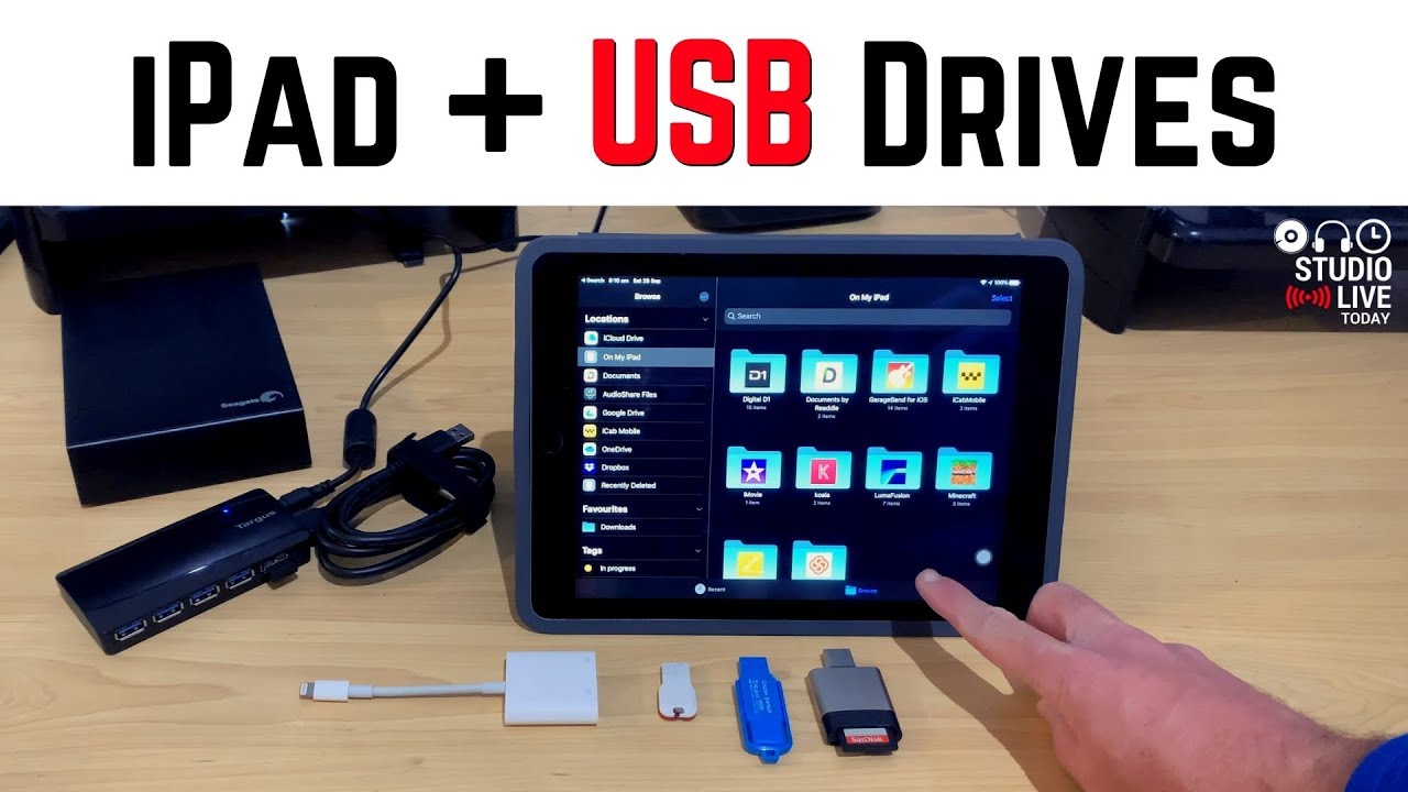 Как использовать USB-накопители с iPad/iPhone